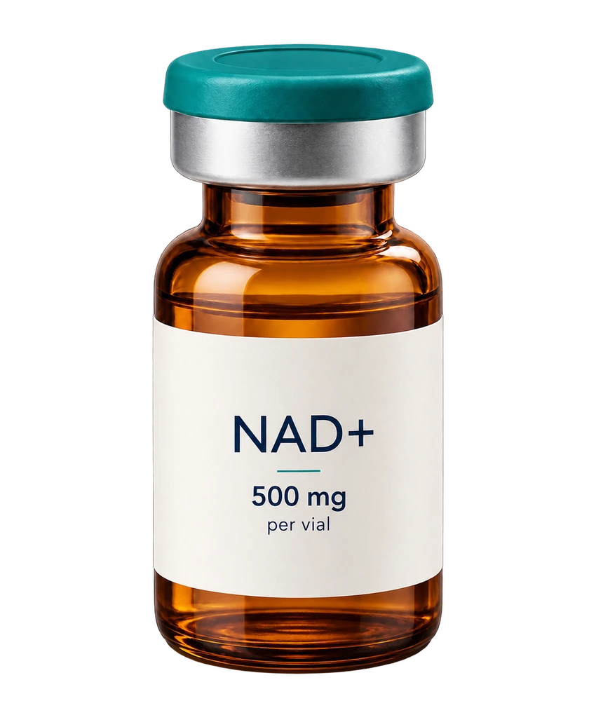NAD+ 500 mg amber vial